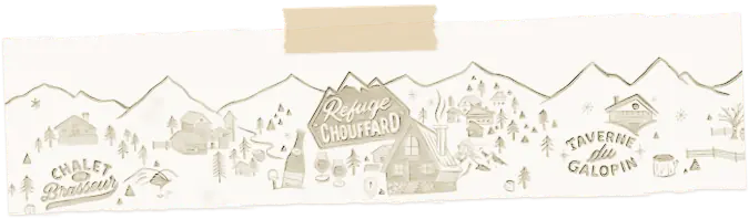 Sketch Refuge du Chouffard